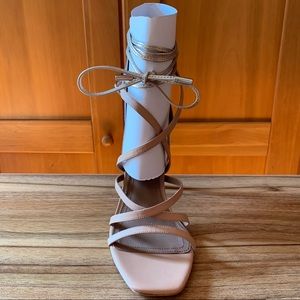 BCBG Ivana Lace-Up Heels